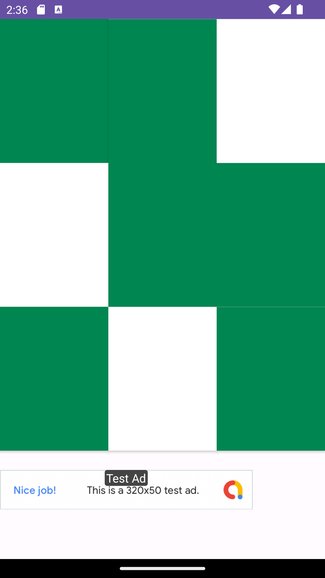 Cuplikan Layar Game Nigeria Flag Puzzle