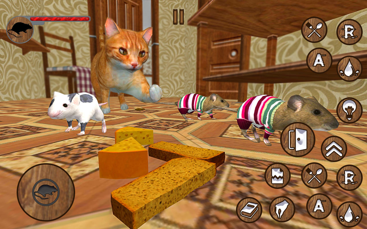 Cuplikan Layar Game Mouse Simulator : Virtual Home