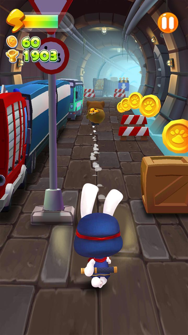 Run Talking Ninja Run! Game Screenshot