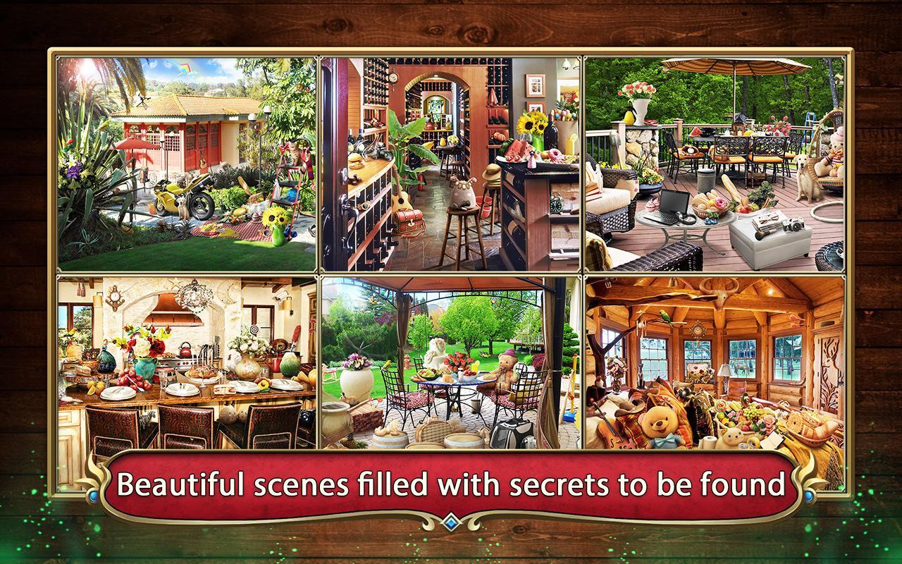 Hidden Objects: Rustic Mystery ゲームのスクリーンショット