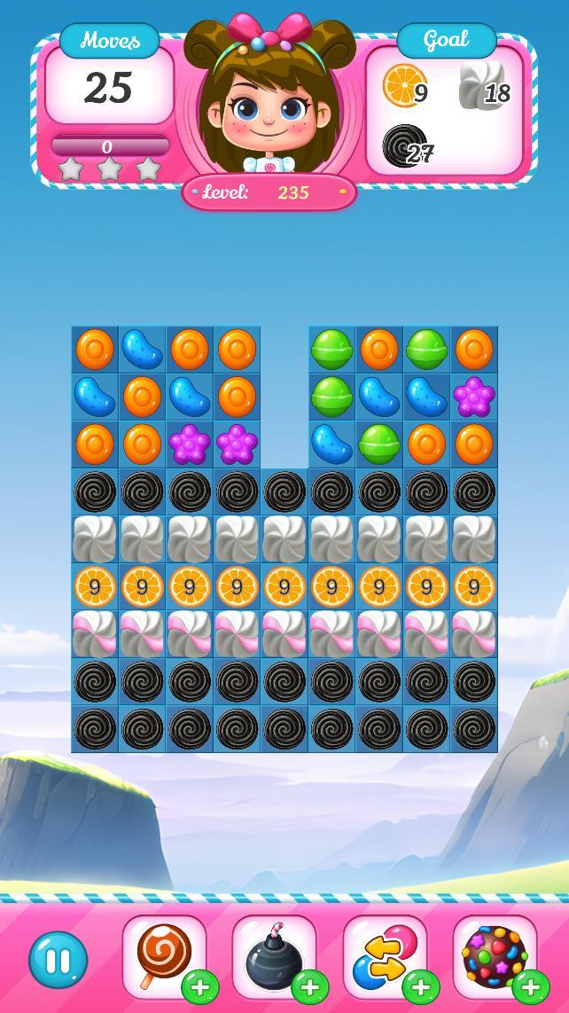 Candy Planet-Match 3 Puzzle ภาพหน้าจอเกม