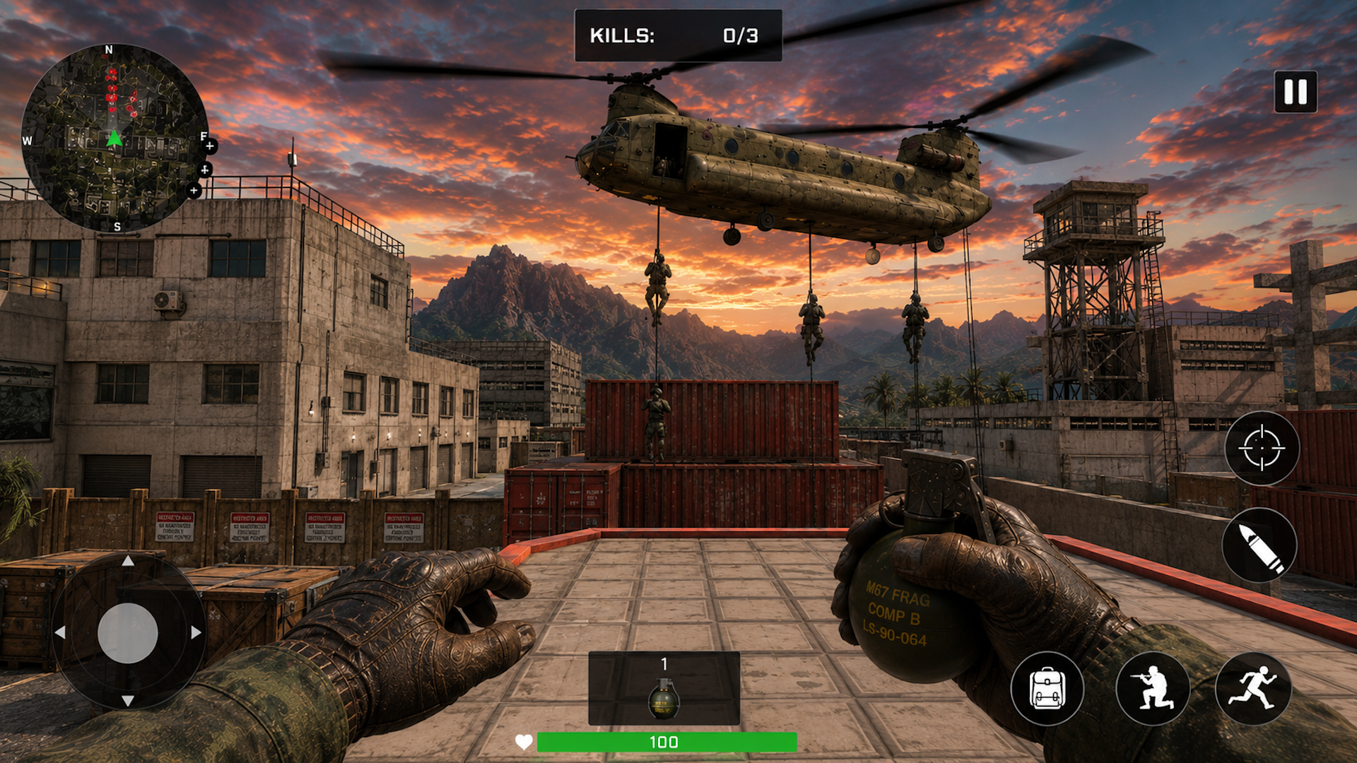 FPS Commando Gun Shooting Game Game Screenshot