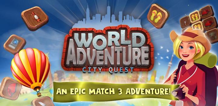 Banner of Match 3 World Adventure - City 1.0.33