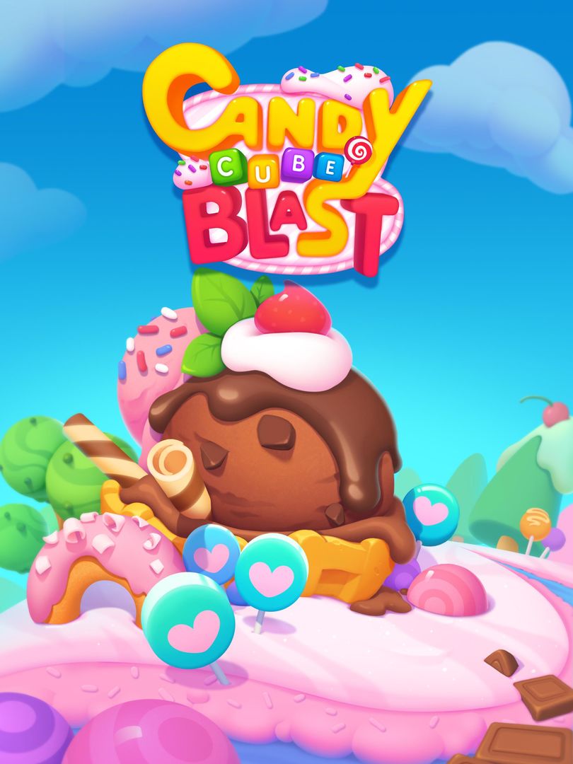 Candy Cube Blast ภาพหน้าจอเกม