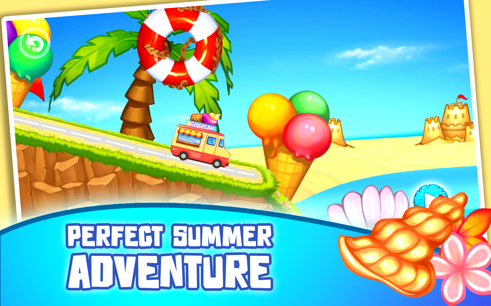 Paradise Island Summer Fun Run 게임 스크린 샷