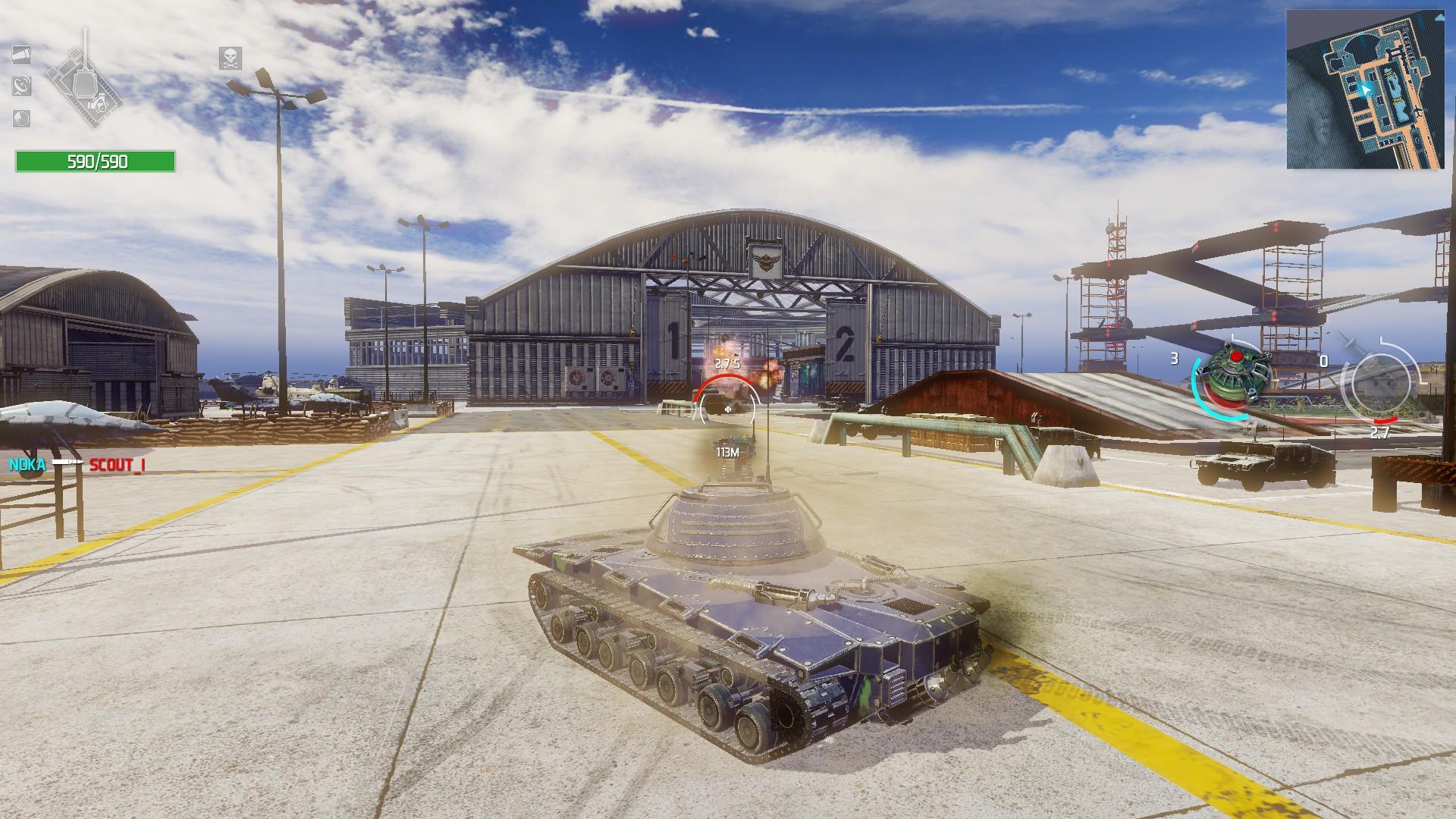 Infinite Tanks Game Screenshot