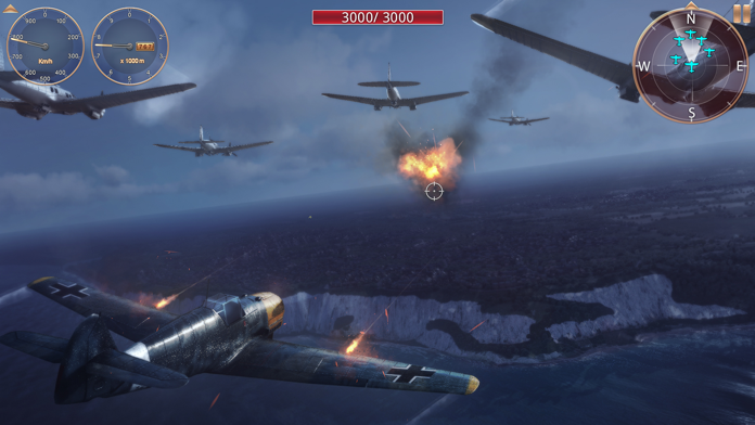Скриншот игры Sky Gamblers - Storm Raiders 2