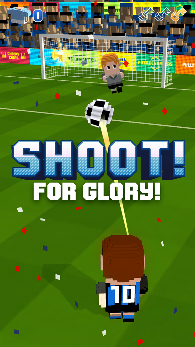 Screenshot of Blocky Soccer