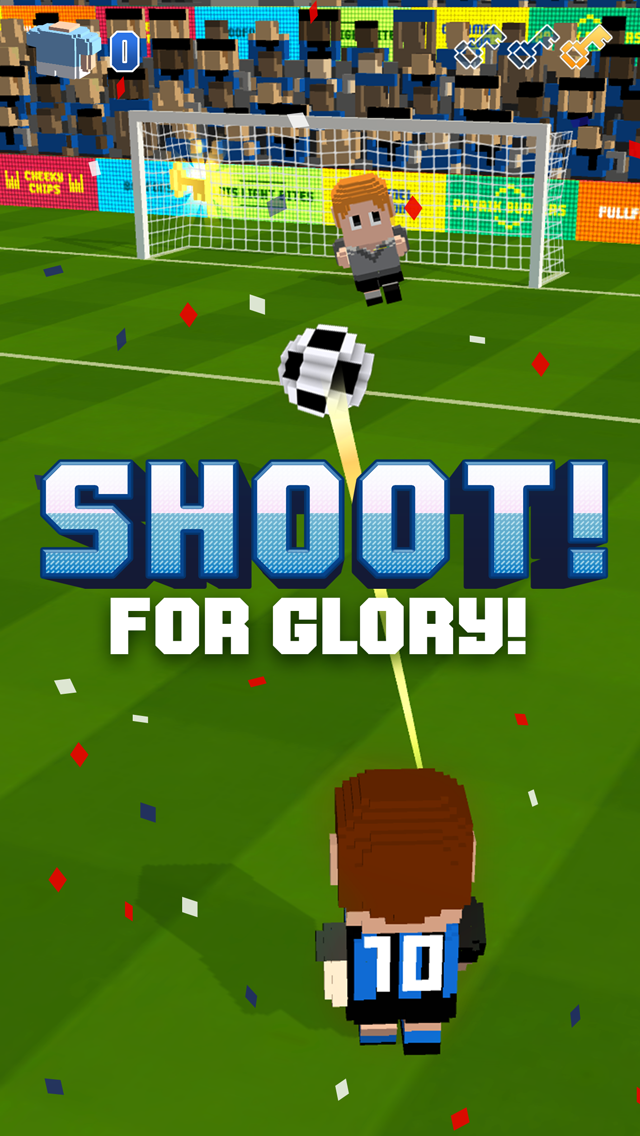 Blocky Soccer ゲームのスクリーンショット