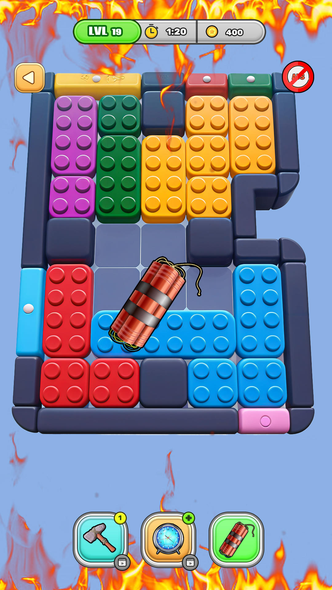 Color Block Puzzle Jam Sort Game Screenshot