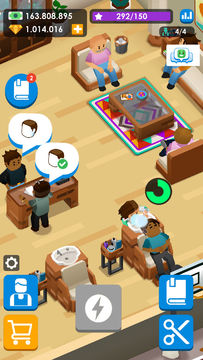 Idle Barber Shop Tycoon - Game Game Screenshot