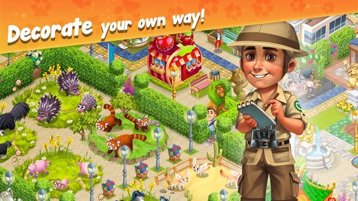 夢幻動物園： 動物養成模擬器 & 農場大亨冒險遊戲截圖