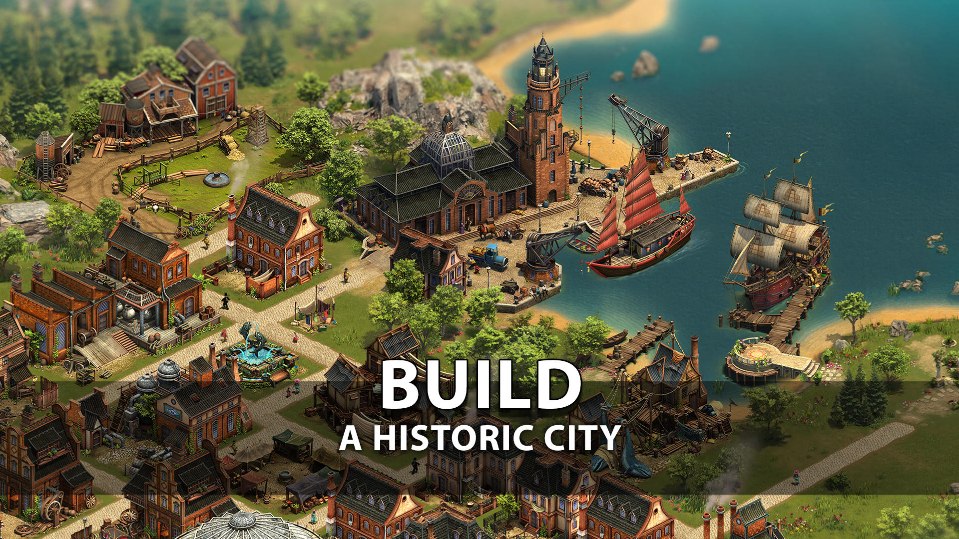 Screenshot of Forge of Empires: Build a City