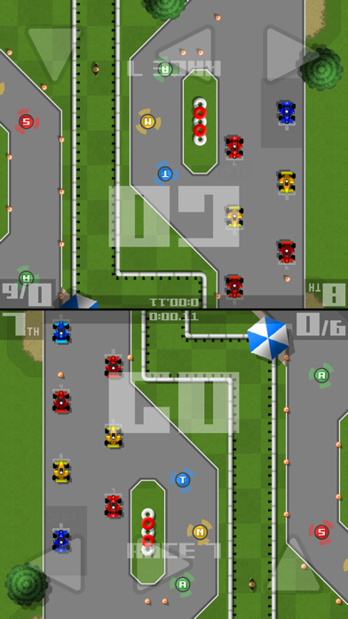 Скриншот игры Retro Racing