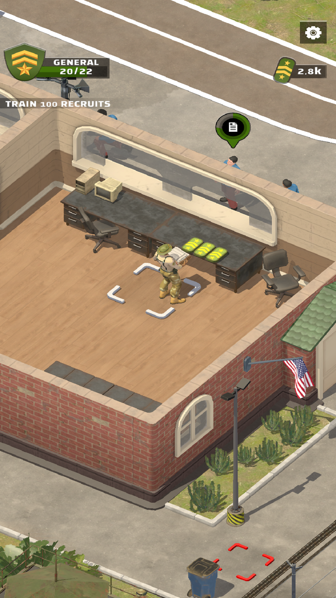 Base Commander Game Screenshot