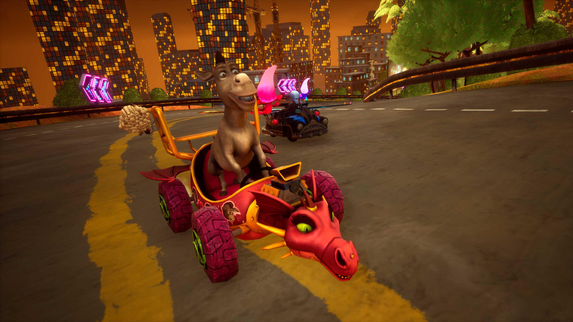 DreamWorks All-Star Kart Racing 게임 스크린 샷