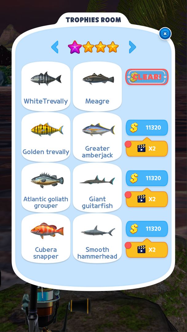 Screenshot of Fishing Tap
