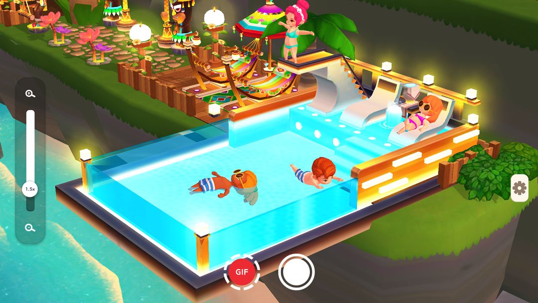 My Little Paradise: Resort Sim ภาพหน้าจอเกม