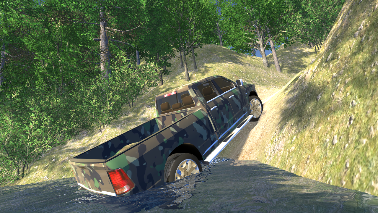 Offroad Pickup Truck R Game Screenshot