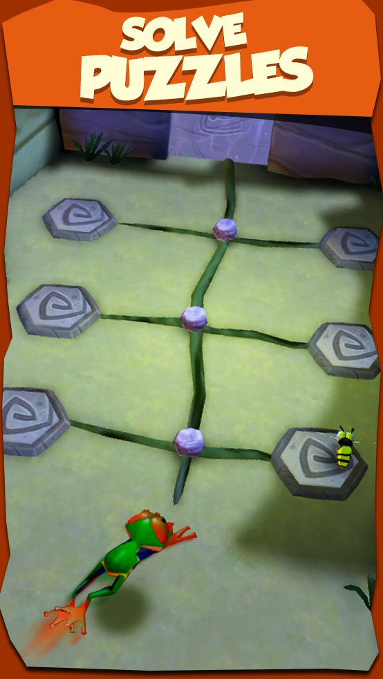 Frogged King's Way Back Home screenshot game