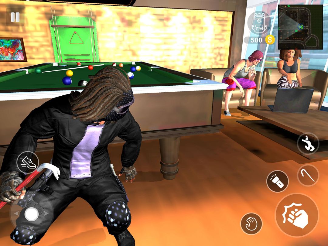 Mansion Robbery - Real Thief Simulator 게임 스크린 샷