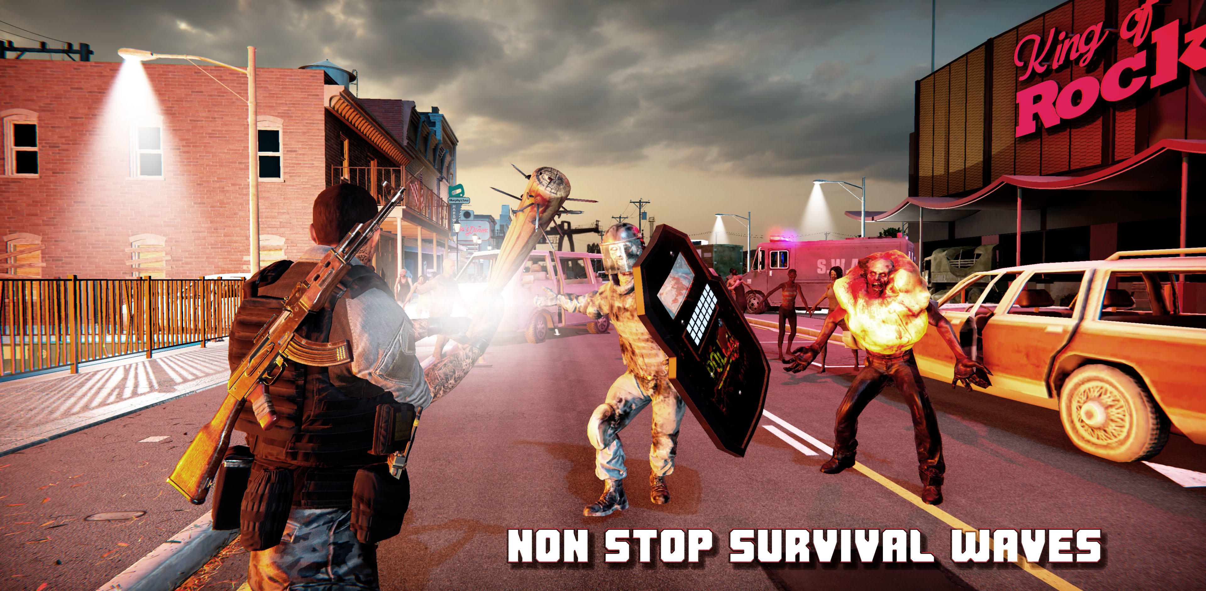 Attack Of The Dead Zombies Game Screenshot