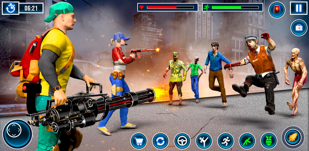 Download do aplicativo jogo de tiro de matar zumbi 2023 - Grátis
