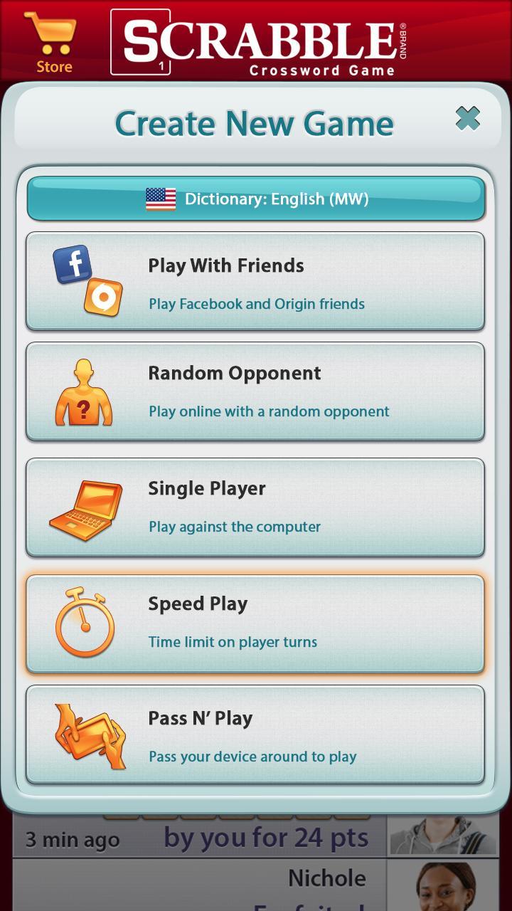 SCRABBLE ภาพหน้าจอเกม