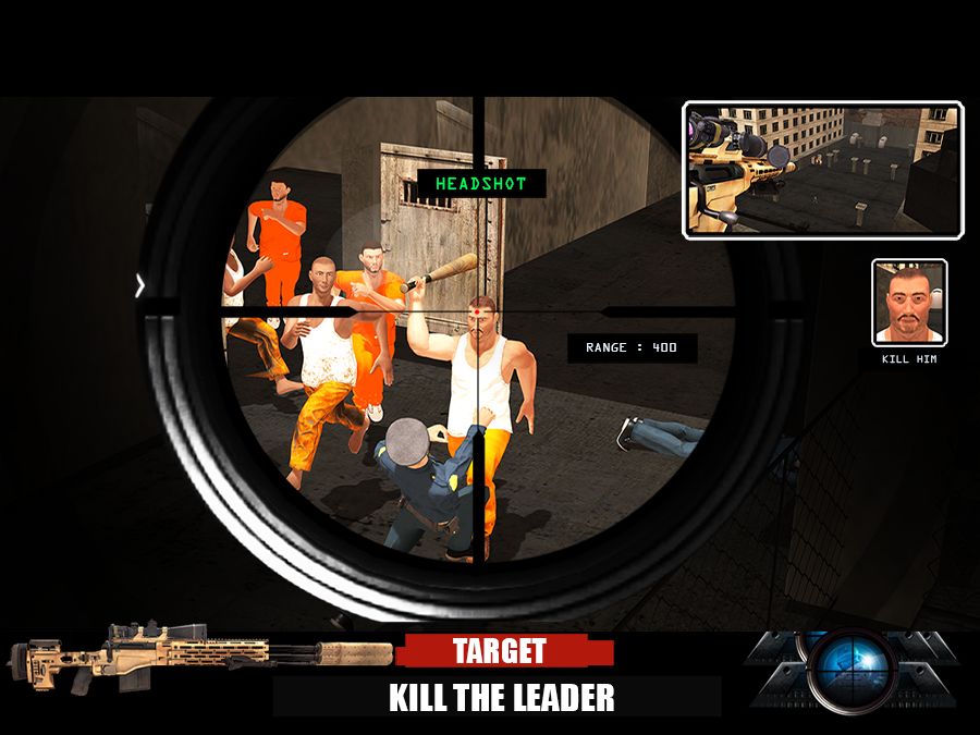 Prison Sniper Survival Hero - FPS Shooter 게임 스크린 샷