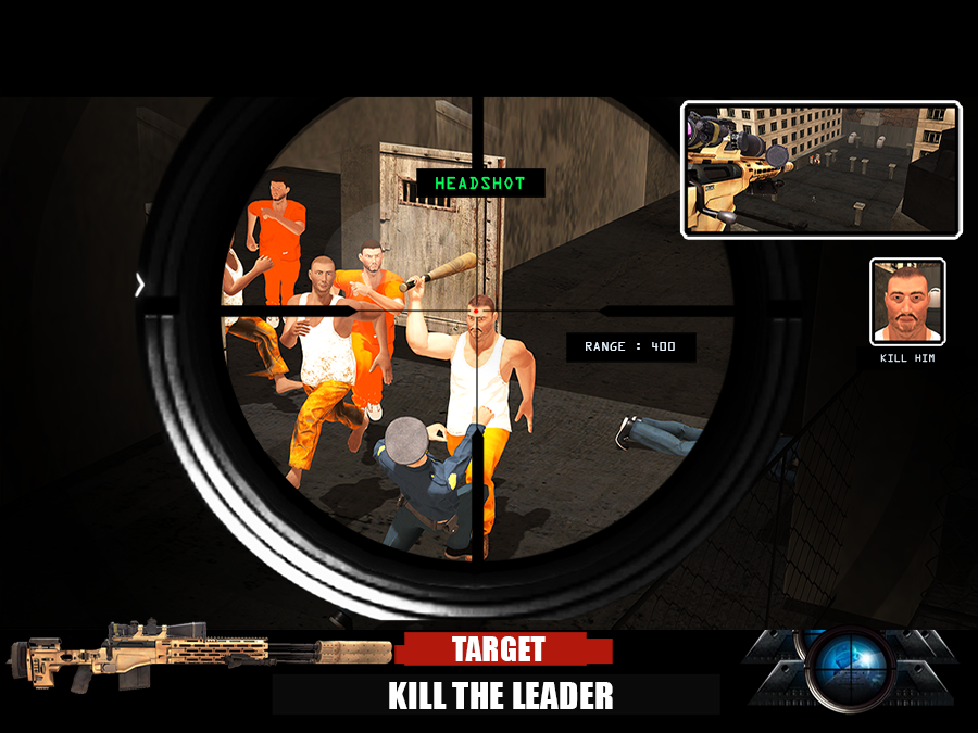 Prison Sniper Survival Hero - FPS Shooter Game Screenshot