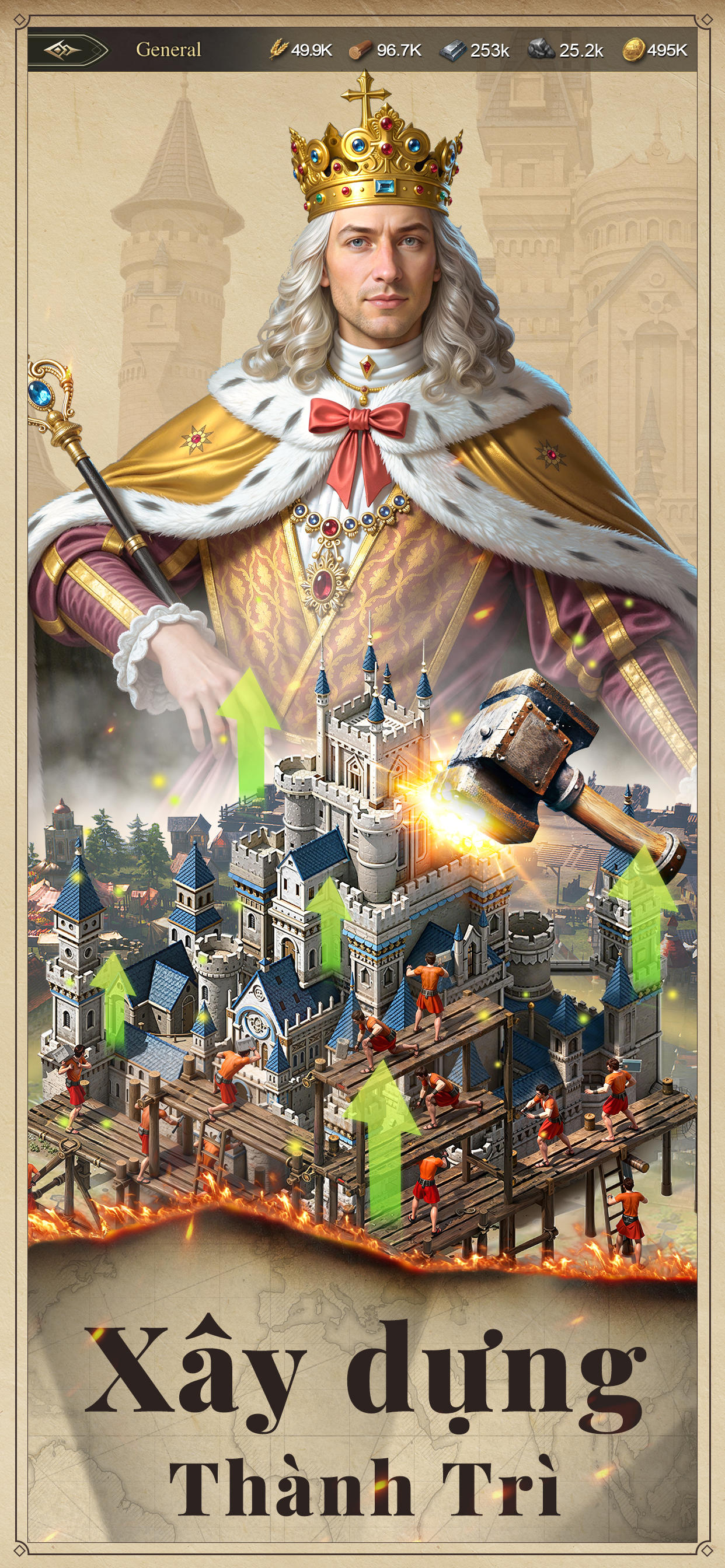 Evony - Vị Vua Trở Lại Game Screenshot