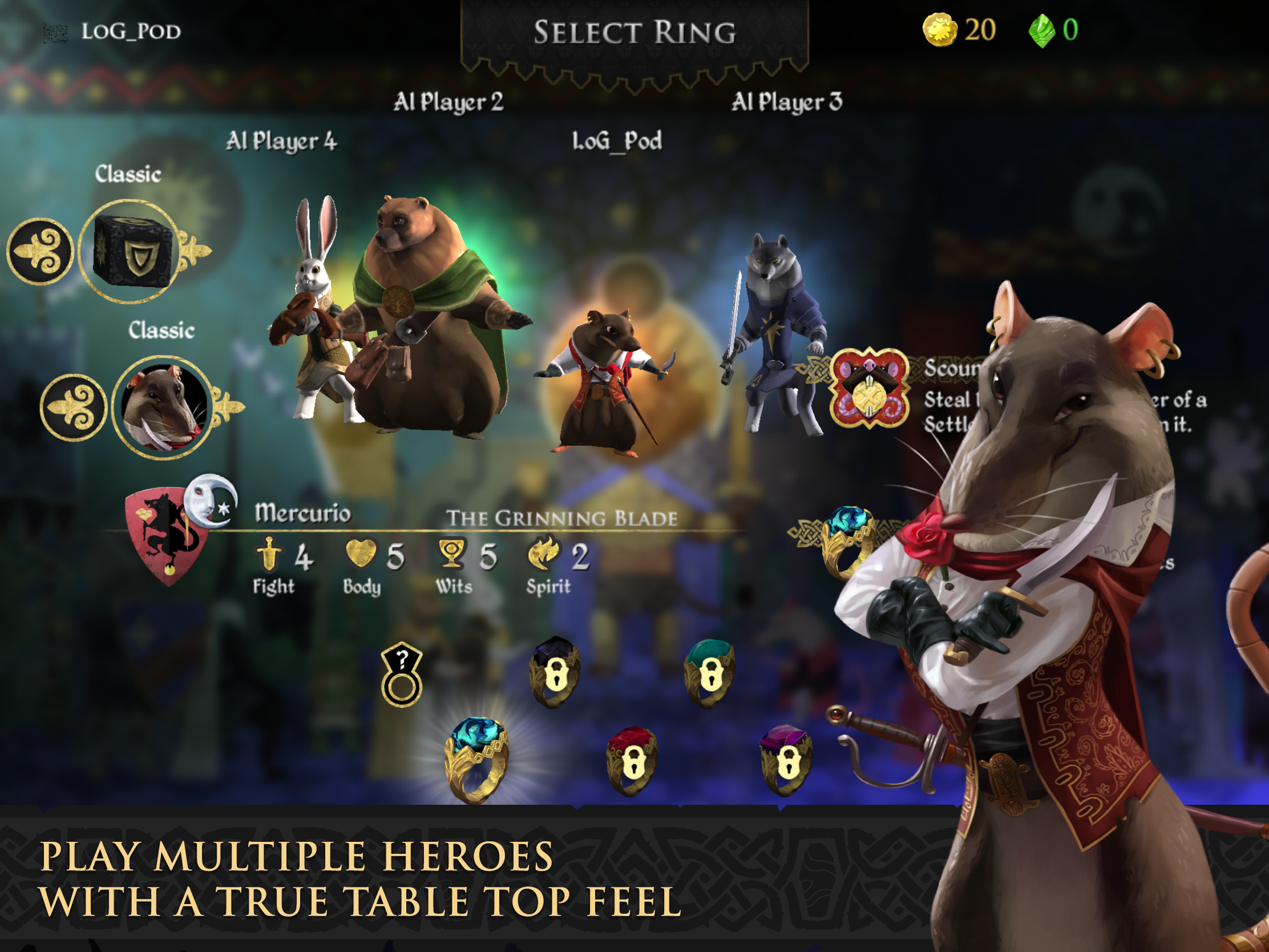 Cuplikan Layar Game Armello