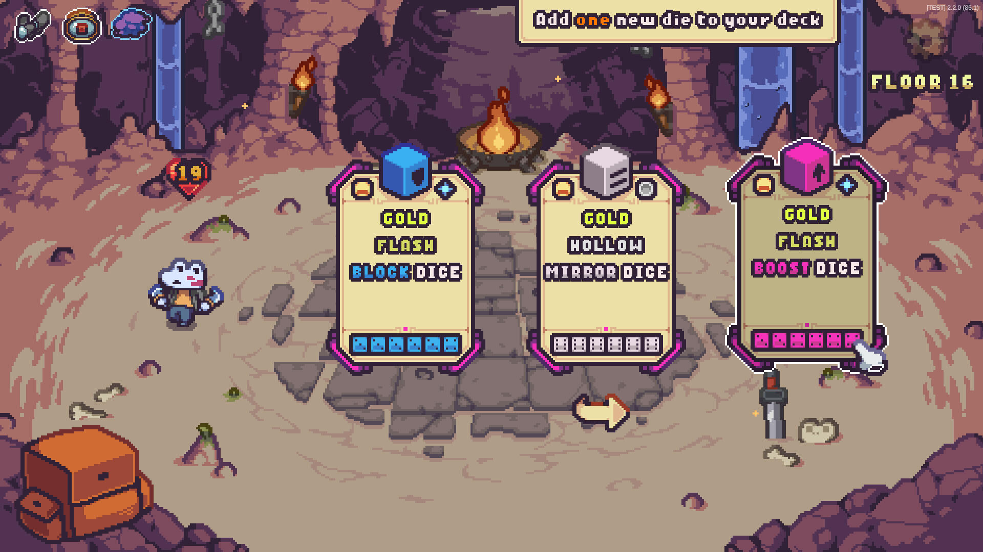 Die in the Dungeon: Origins Game Screenshot