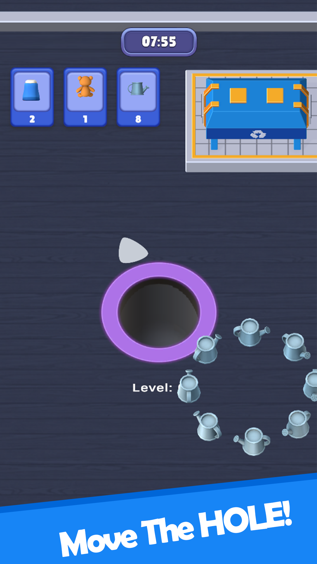 Hole Treasures Game Screenshot