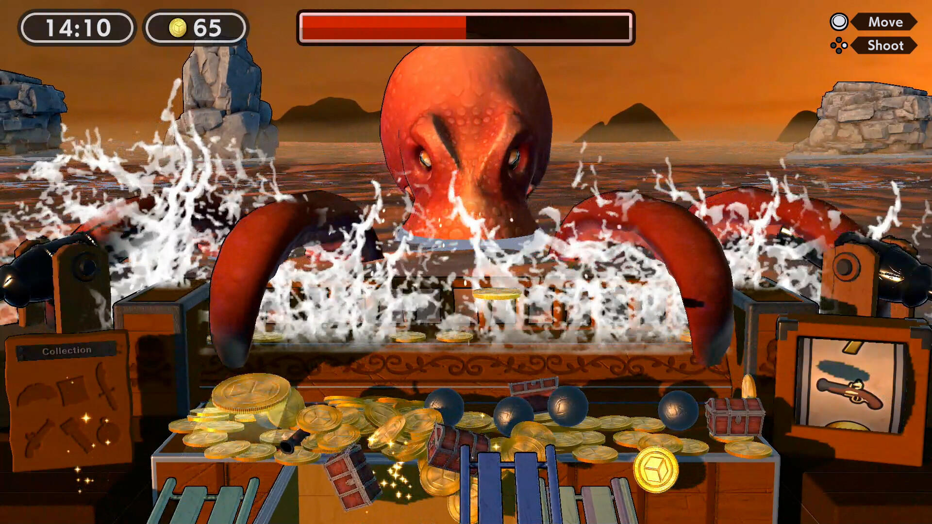 Blackbeard's Treasure Game Screenshot