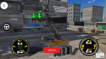 Crane Simulator Operator 3D Game Screenshot