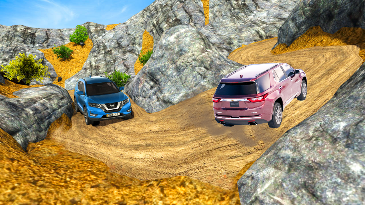 Offroad Driving 3D : SUV Land Cruiser Prado Jeep 遊戲截圖