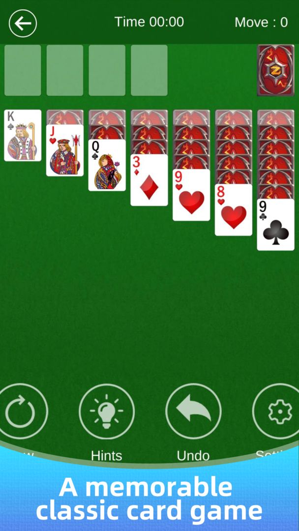 Screenshot of Solitaire Tour - Classic Free Puzzle Games
