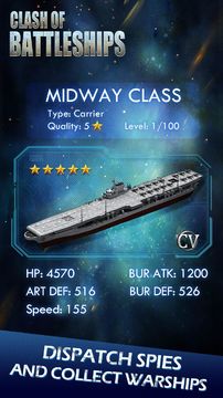 Clash of Battleships - COB Game Screenshot