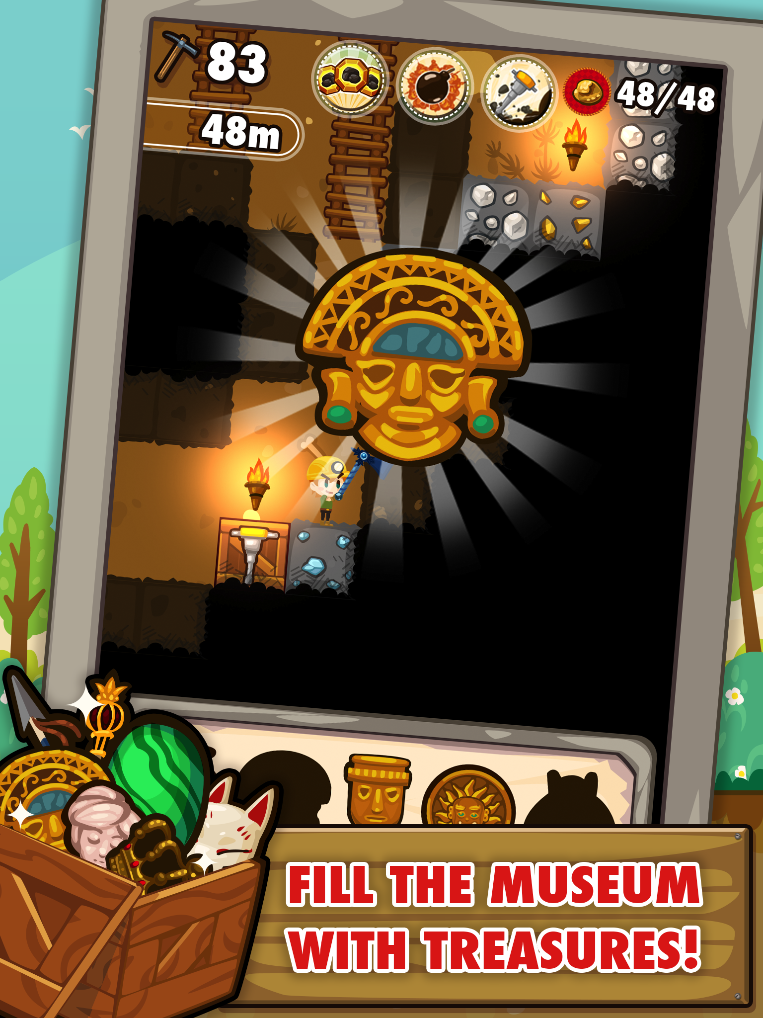 Pocket Mine Game Screenshot