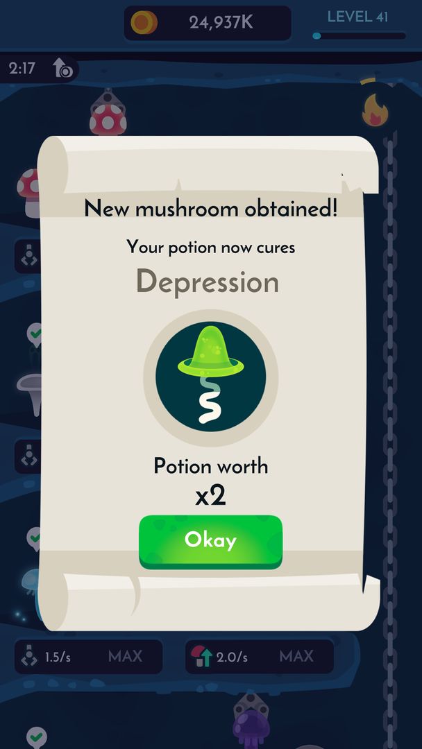 Screenshot of Magic Mushrooms