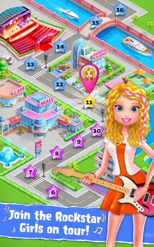 Rockstar Girls - Rock Band ภาพหน้าจอเกม