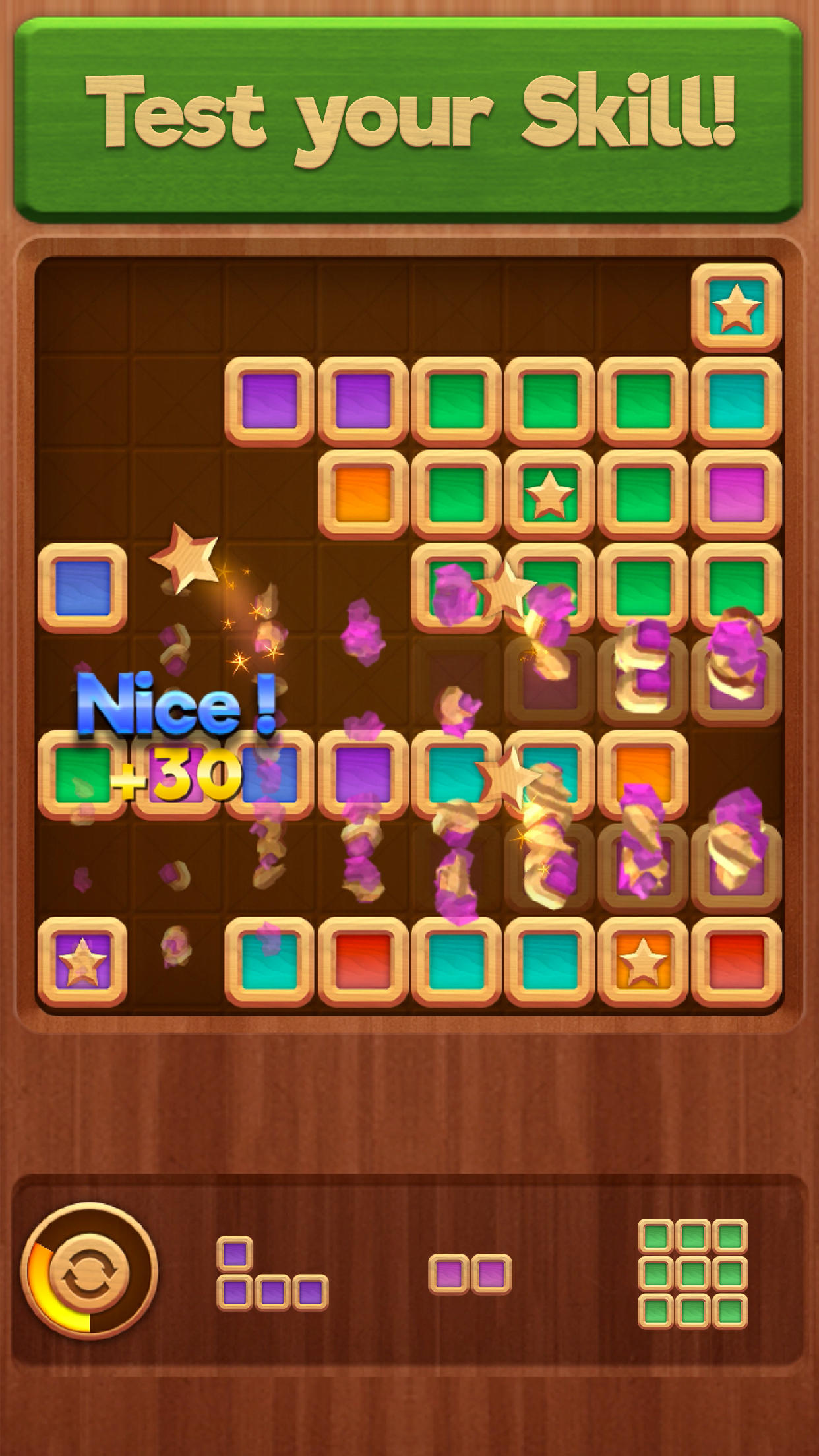 Block Puzzle: Star Finder Game Screenshot