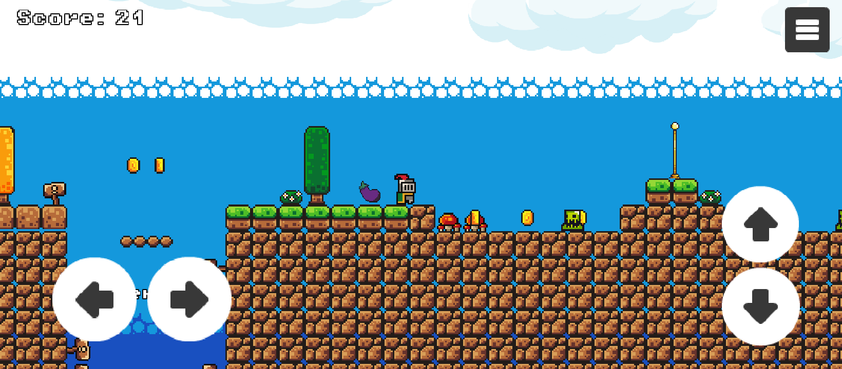 Infinity One - Classic Platformer Game Screenshot