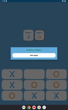 Tic Tac Toe 2 Player XO Game Screenshot