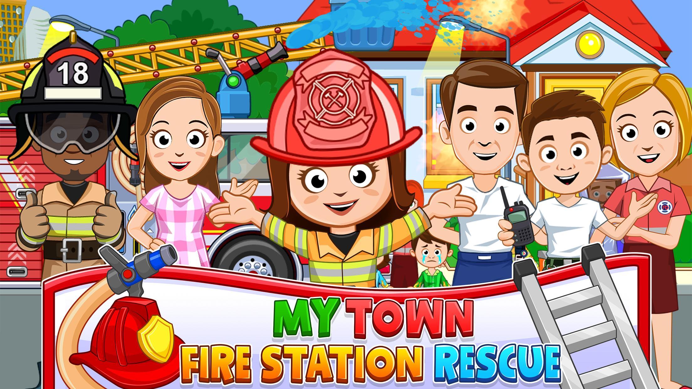 Screenshot 1 of Trò chơi Lính cứu hỏa: Xe cứu hỏa 7.00.11