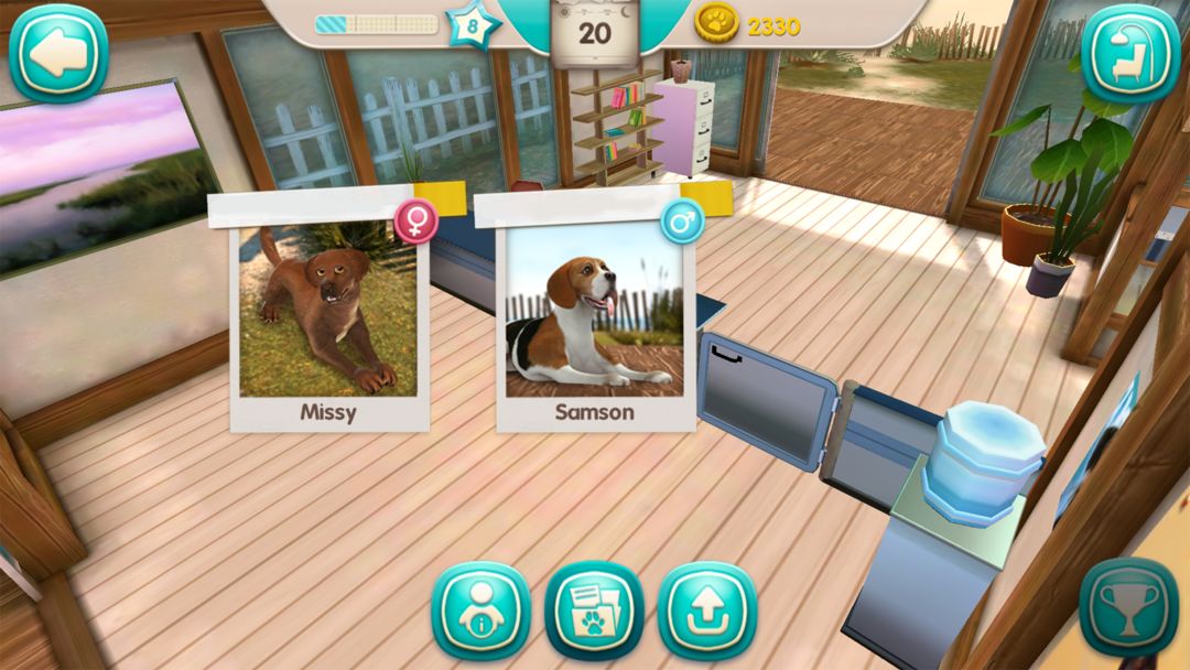 Dog Hotel – Play with dogs screenshot game