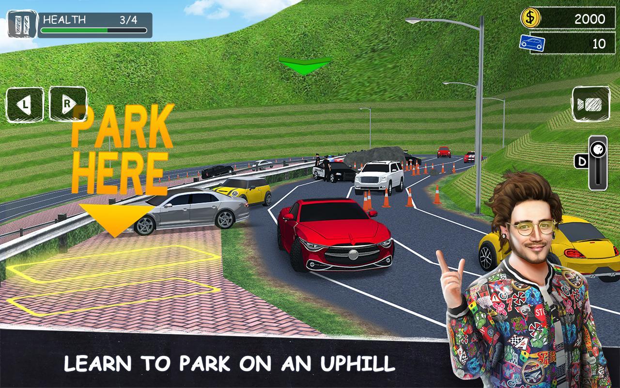 Parking Professor: Car Driving School Simulator 3D Game Screenshot