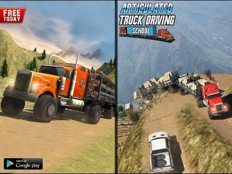 Screenshot of the video of Offroad Cargo Transport Truck