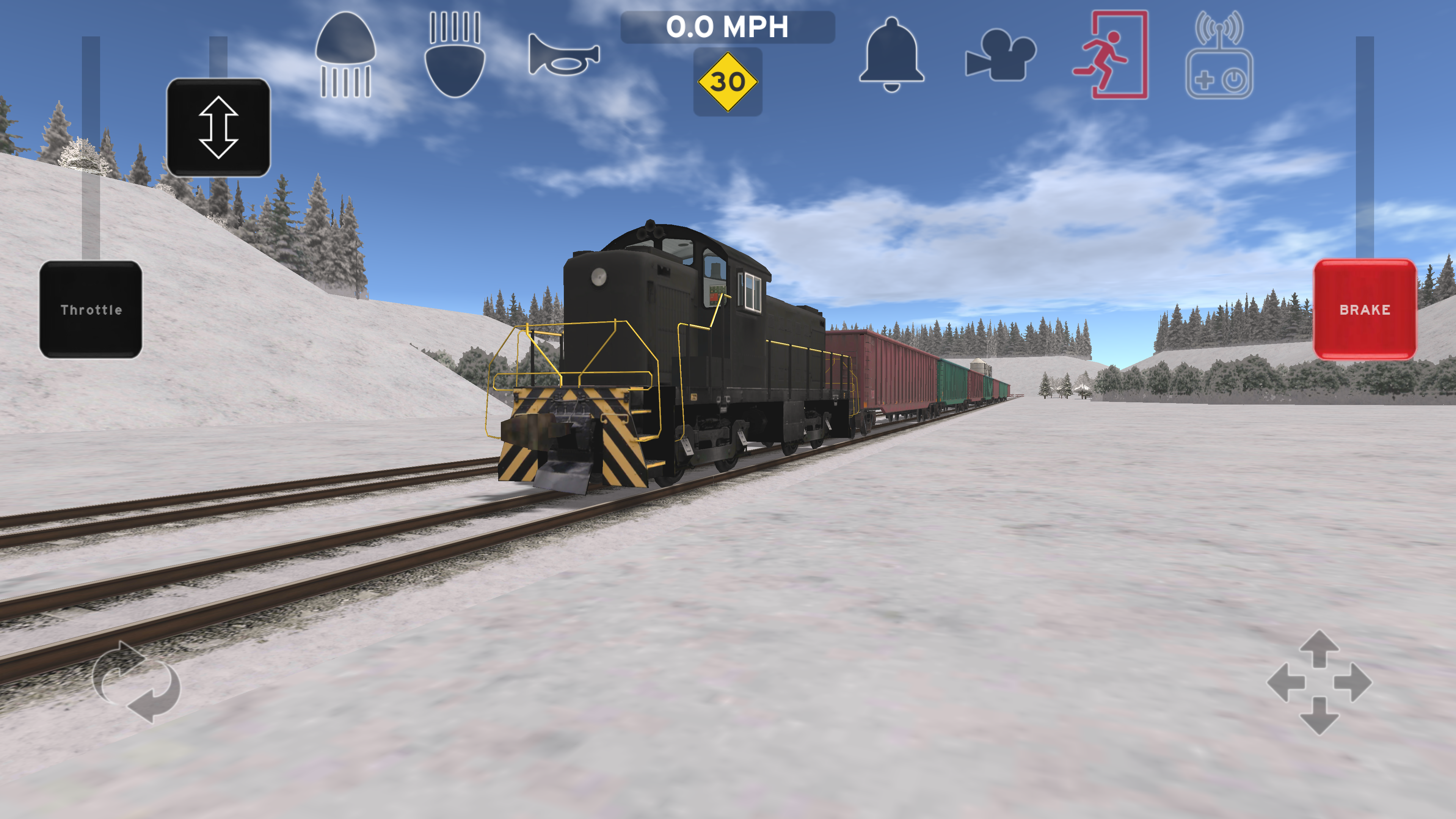 Train and rail yard simulatorのキャプチャ